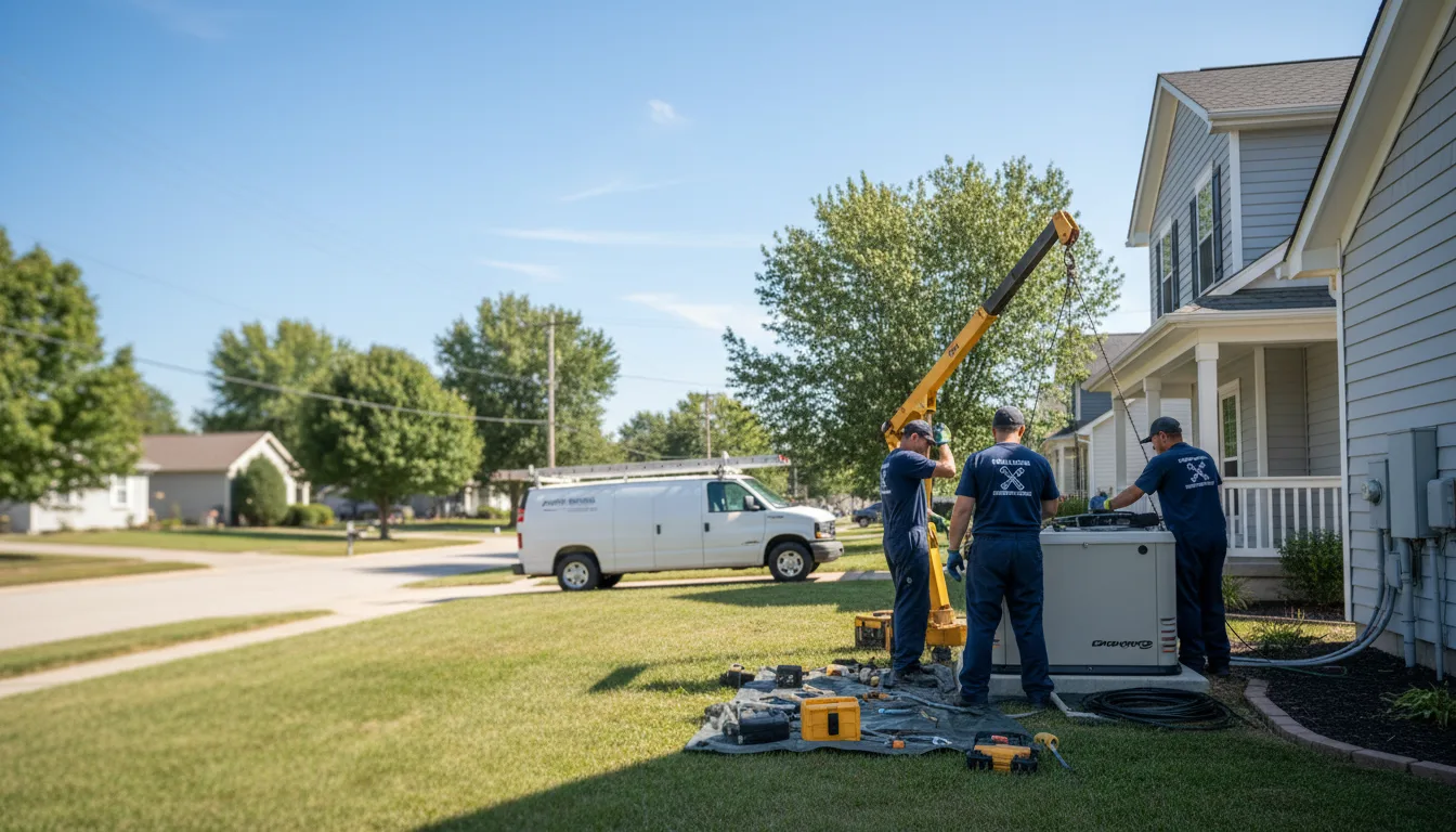 Generator Installation in Mcbrides, MI near me